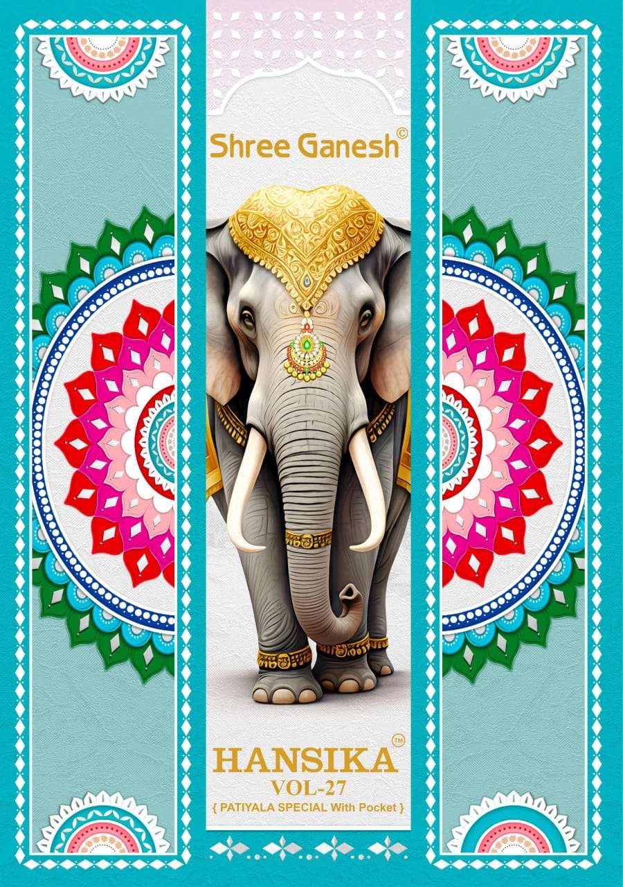 SHREE GANESH HANSIKA VOL-27 4704 TO 4795 SERIES PURE COTTON PRINTED DRESSES-00015