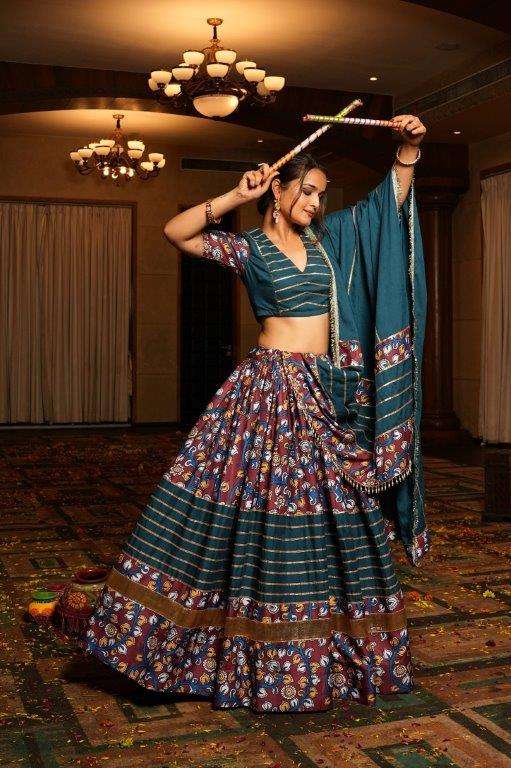 SWAROOP VOL-1 BY ASLIWHOLESALE DESIGNER PURE CREPE PRINTED LEHENGAS-00265