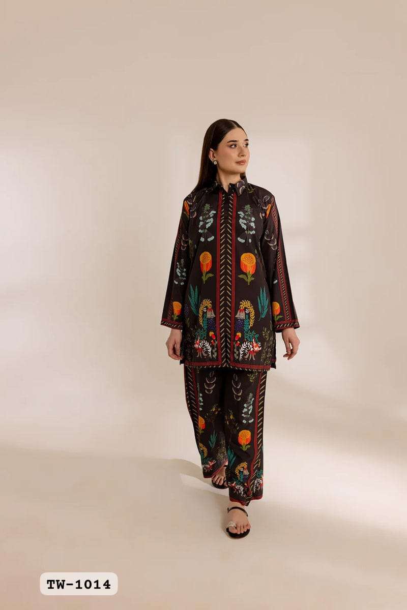 TW-1014 SERIES BY ASLIWHOLESALE DESIGNER PURE COTTON PRINTED PAKISTANI CO-ORD SET-00028