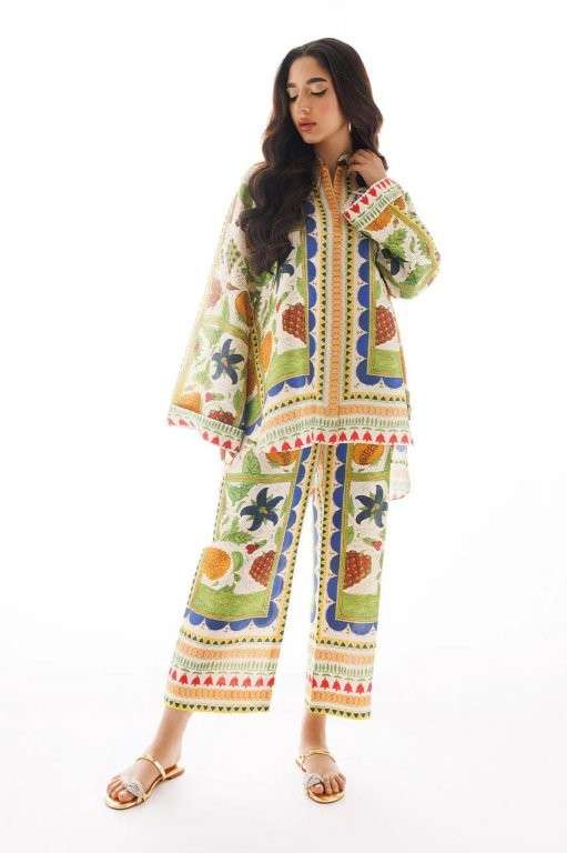 TW-1015 SERIES BY ASLIWHOLESALE DESIGNER PURE CAPSULE PRINTED PAKISTANI CO-ORD SET-00028