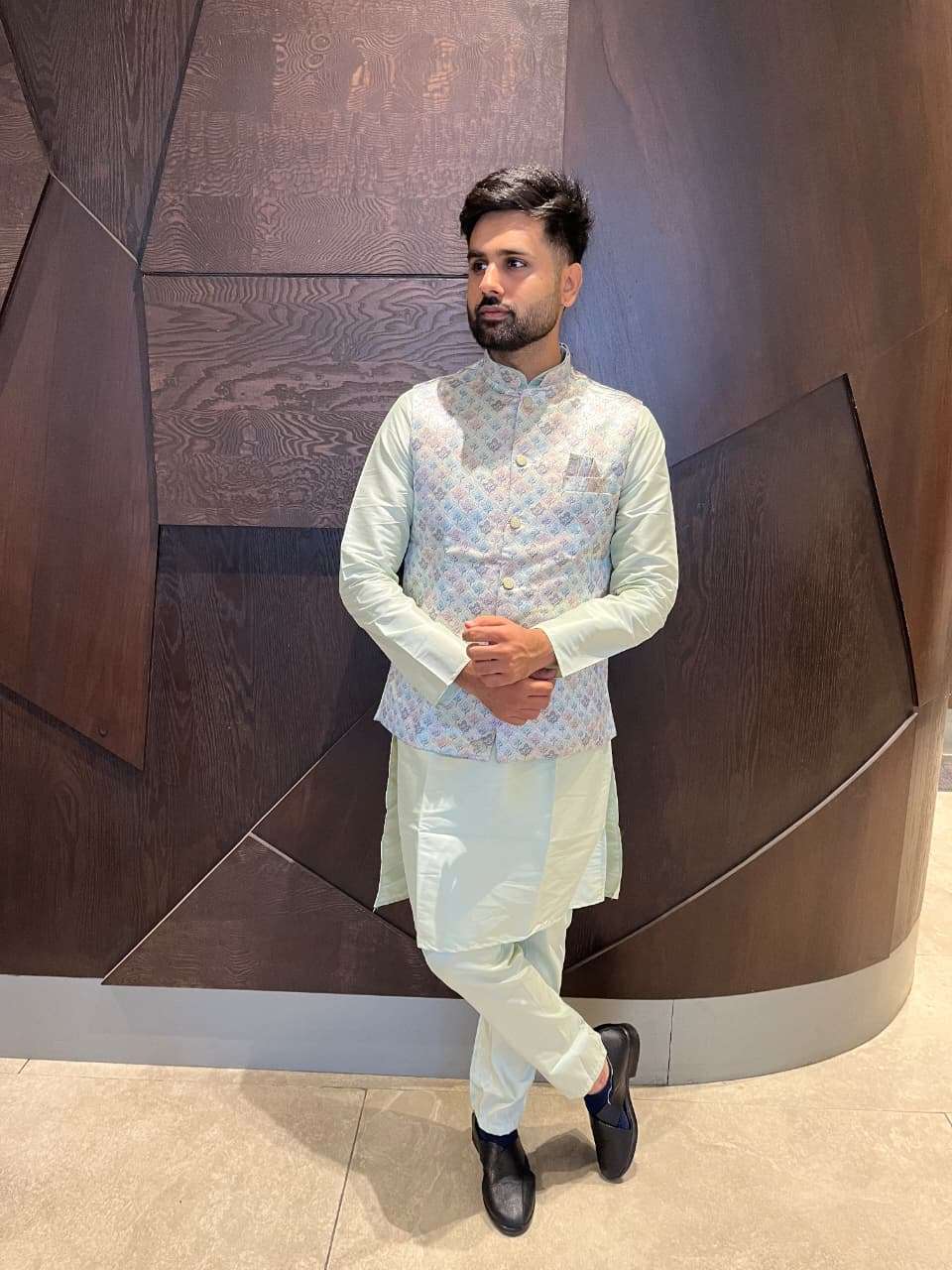 TYOHAR BY ASLIWHOLESALE DESIGNER PURE COTTON MENS KURTA-00280