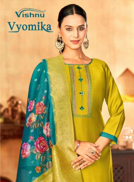 VISHNU VYOMIKA PURE SILK DRESSES-00011