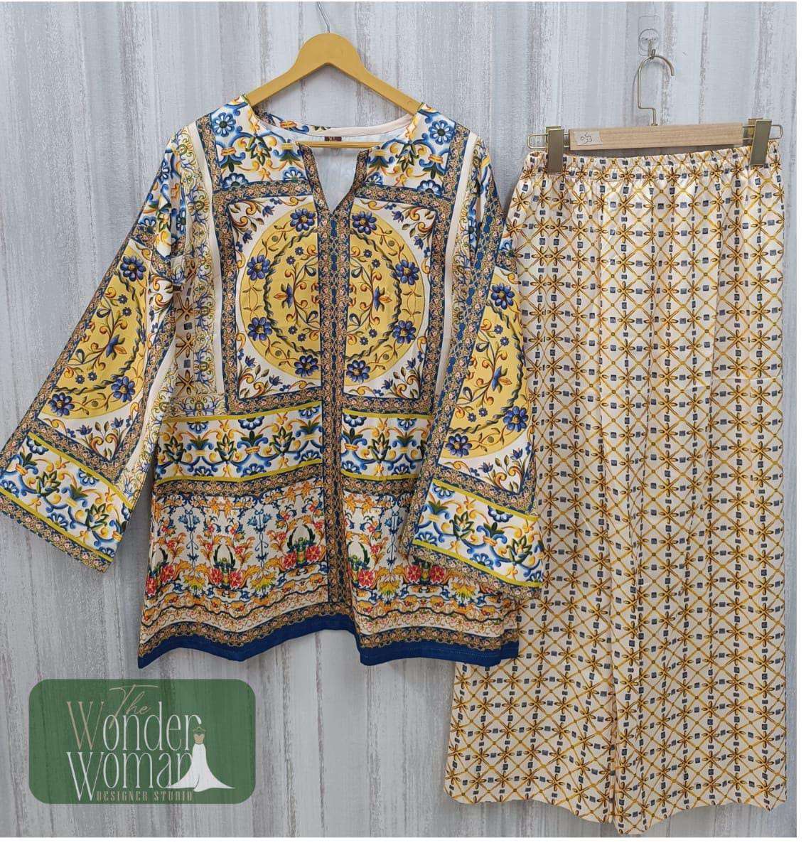 WONDER WOMEN VOL-08 BY ASLIWHOLESALE DESIGNER PURE CAPSULE PRINTED PAKISTANI CO-ORD SET-00028