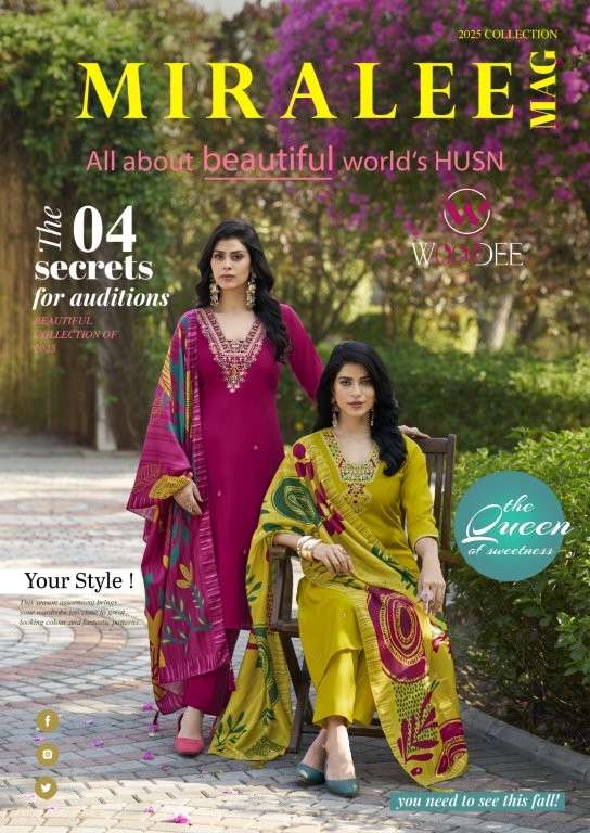 WOODEE MIRALEE PURE ROMAN SILK DRESSES-00140