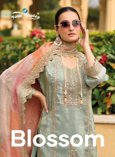 YOUR CHOICE BLOSSOM PURE SIMMER JACQUARD WEAVING DRESSES-00028