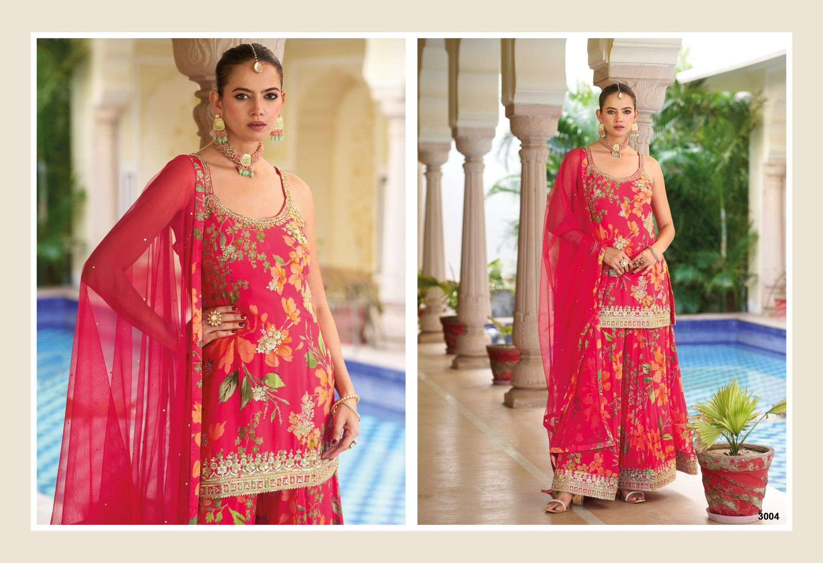 YOUR CHOICE GINNI VOL-3 PURE CHINON DRESS-00150
