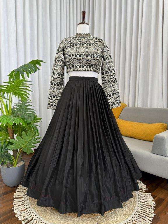 376 HIT COLOUR BY ASLIWHOLESALE DESIGNER PURE ORGANZA LEHENGAS-00246