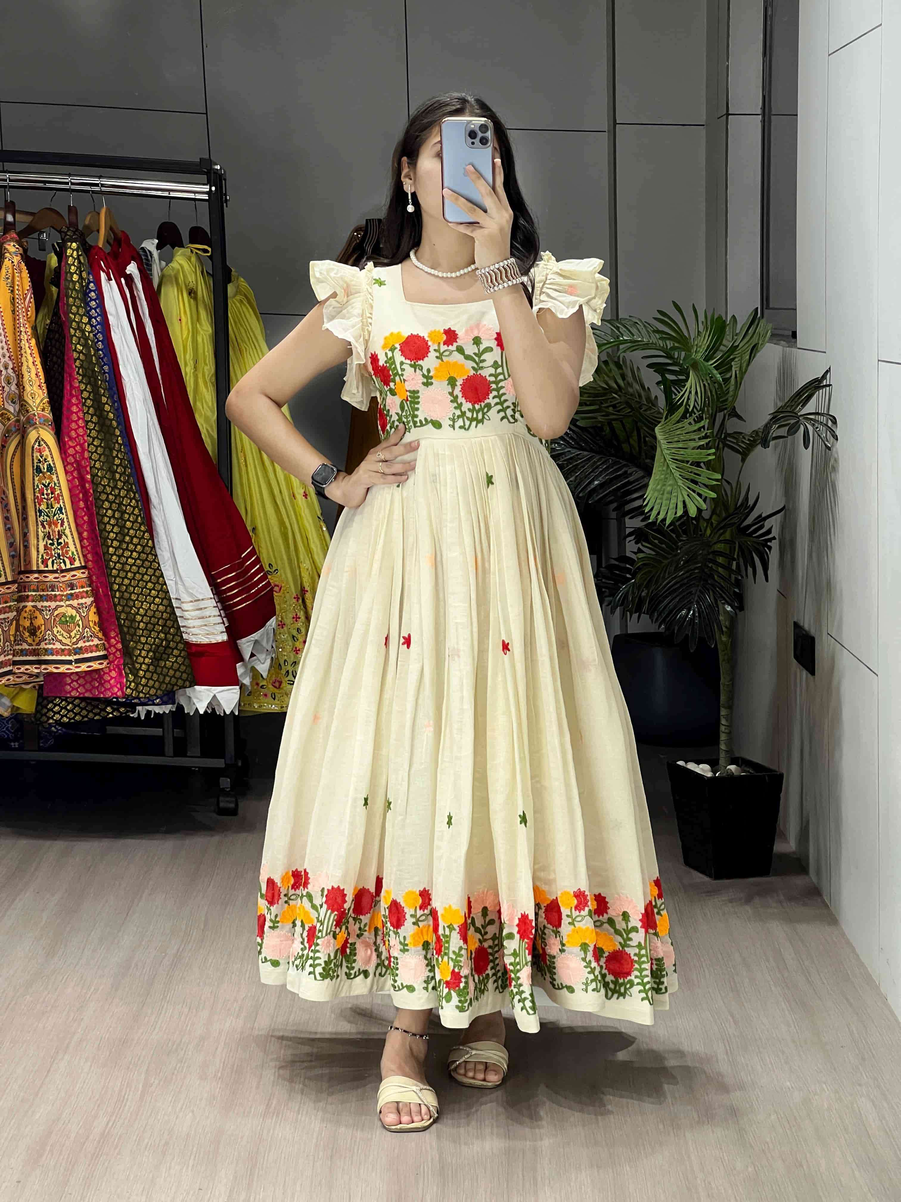 6160 COLOUR BY ASLIWHOLESALE DESIGNER PURE COTTON KURTIS-00135