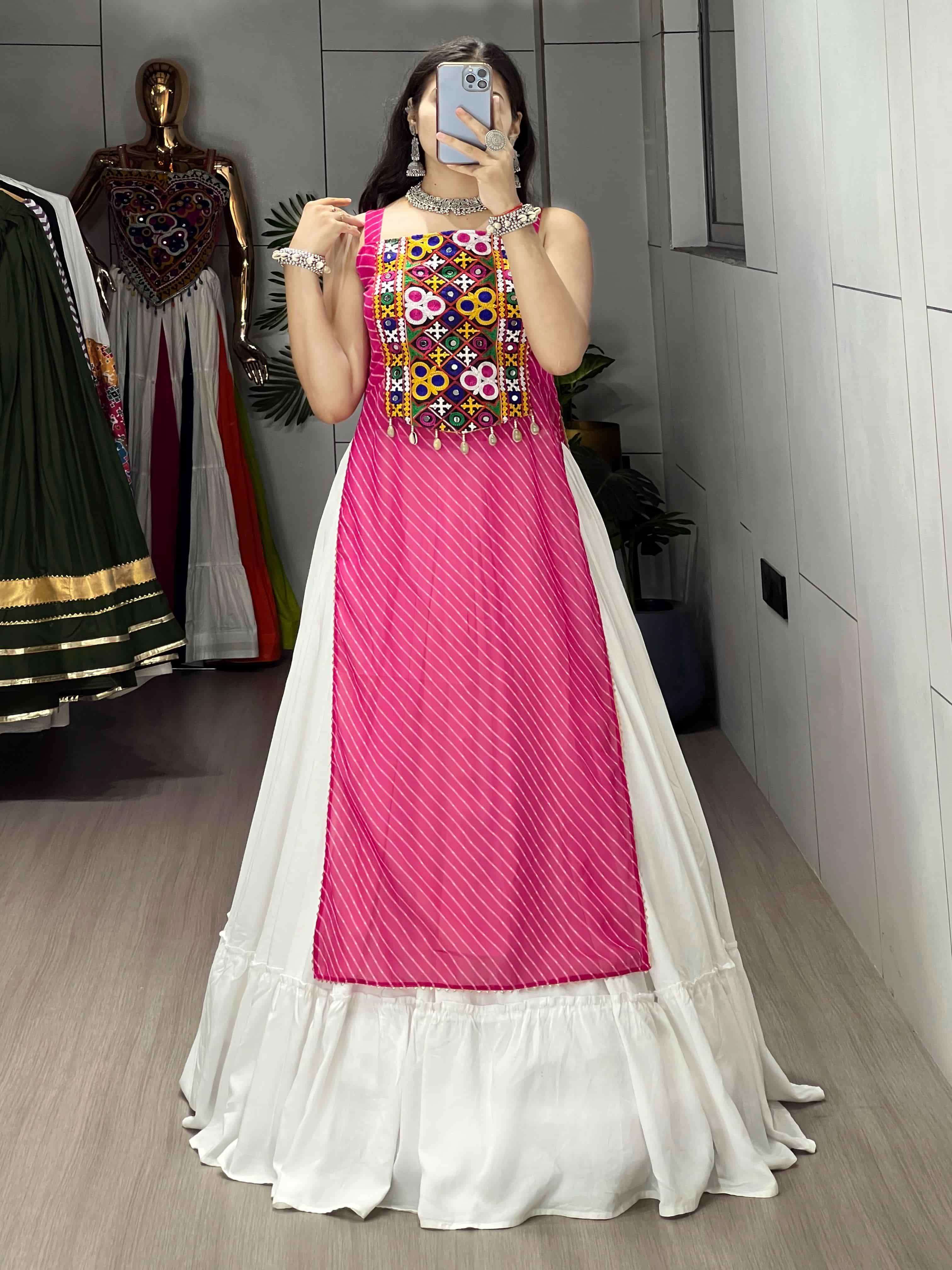 8047 COLOURS BY ASLIWHOLESALE DESIGNER PURE RAYON LEHENGAS KURTIS-00135