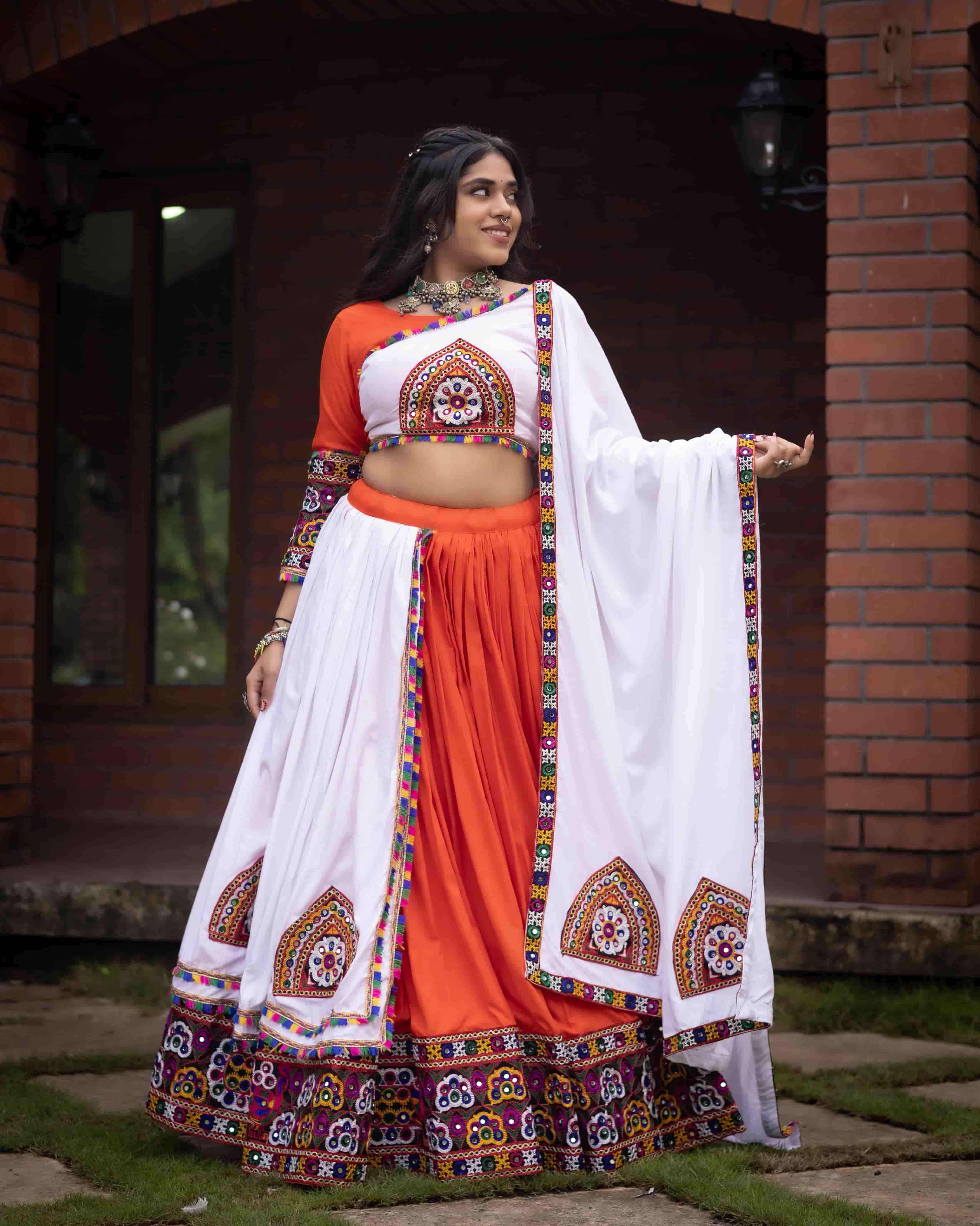 8050 COLOUR BY ASLIWHOLESALE DESIGNER PURE RAYON COTTON EMBROIDERY LEHENGAS-00135