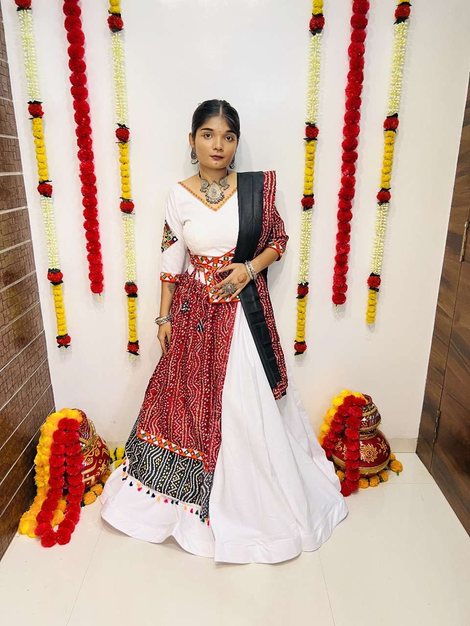 AAWIYA RAJWADI VOL-8 BY ASLIWHOLESALE DESIGNER PURE COTTON SILK EMBROIDERY LEHENGAS-00060