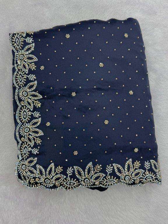 ANITA BY ASLIWHOLESALE DESIGNER PURE HEAVY VELVET SATIN SAREES-00103