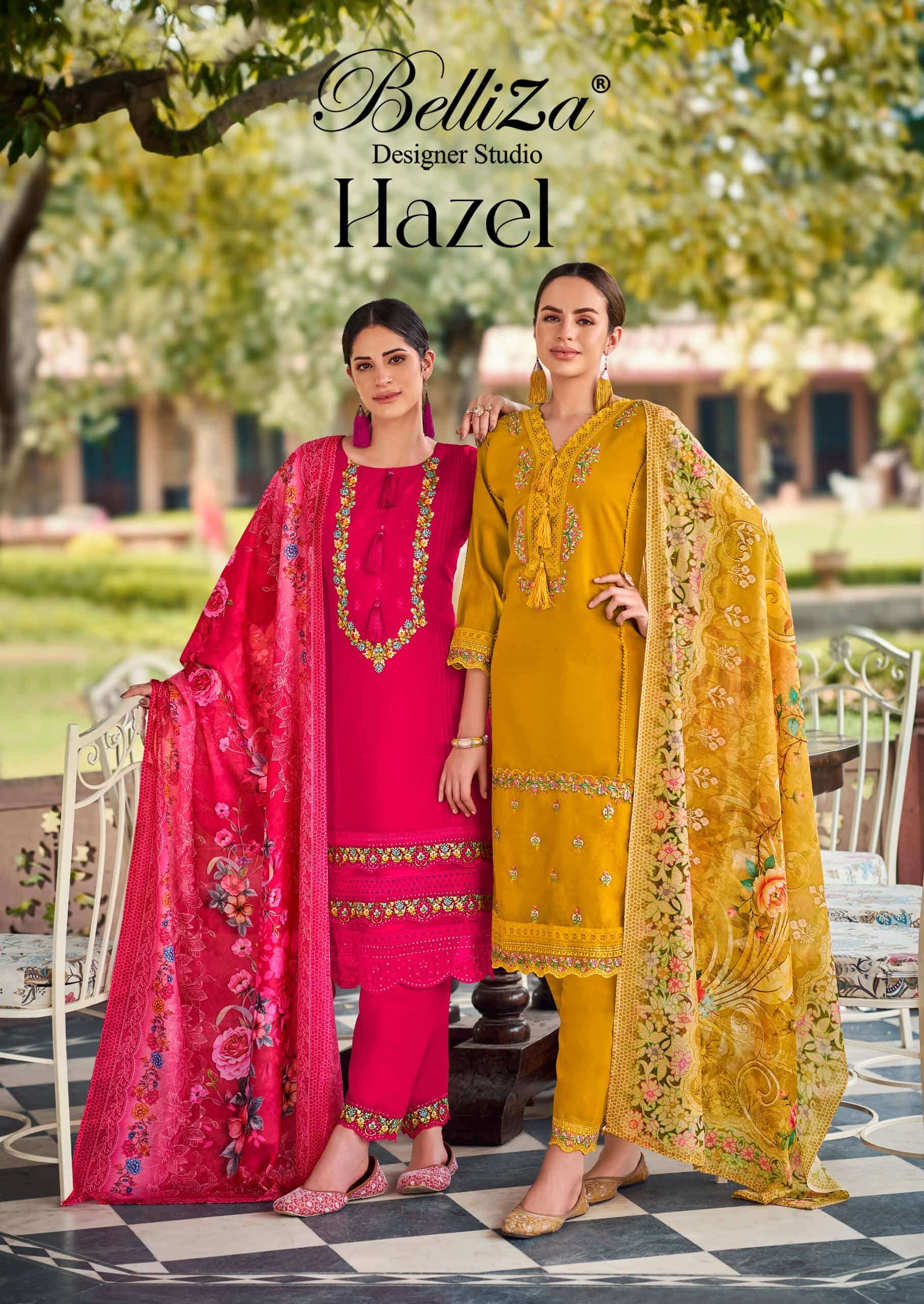 BELLIZA HAZEL PURE ROMAN SILK EMBROIDERY PAKISTANI DRESSES-00011