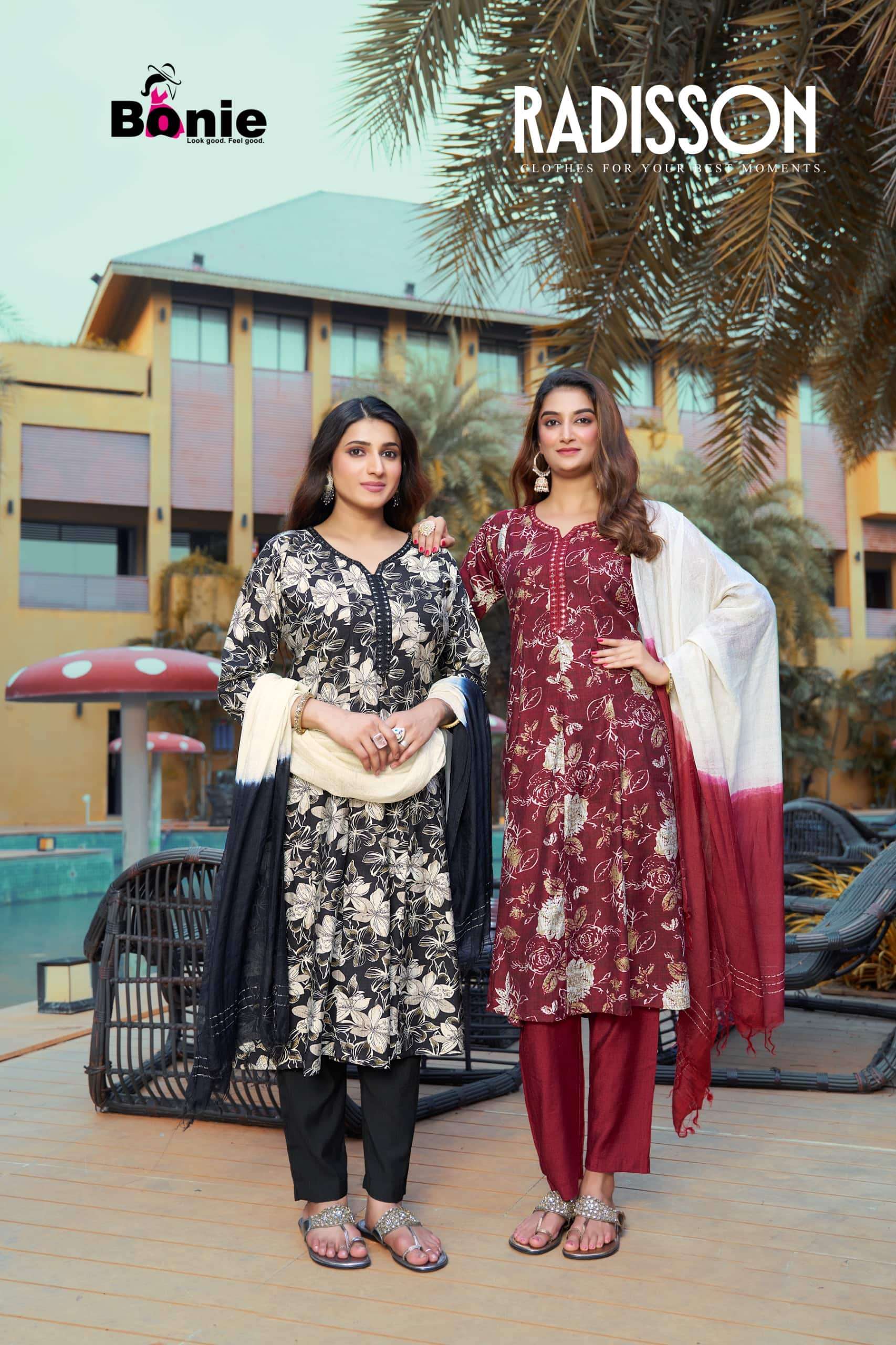 BONIE RADISSON VERTICAN PRINTED DRESSES-00140