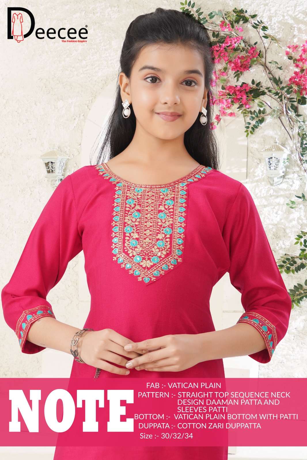 DEE CEE NOTE PURE VERTICAN KIDS WEAR DRESSES-00014