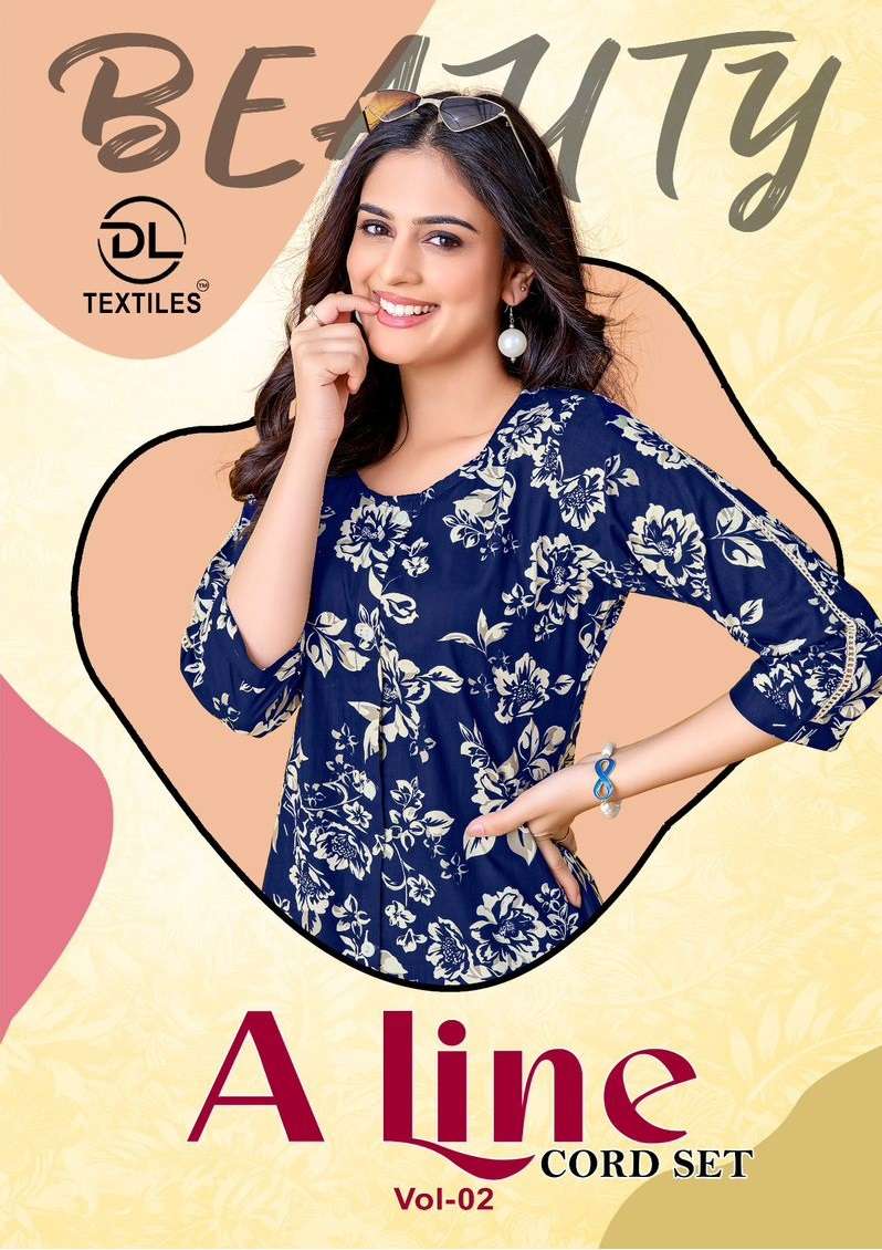 DL TAXTILE LINE VOL-2 2001 TO 2008 SERIES PURE COTTON PRINTED CO-ORD SET-00015
