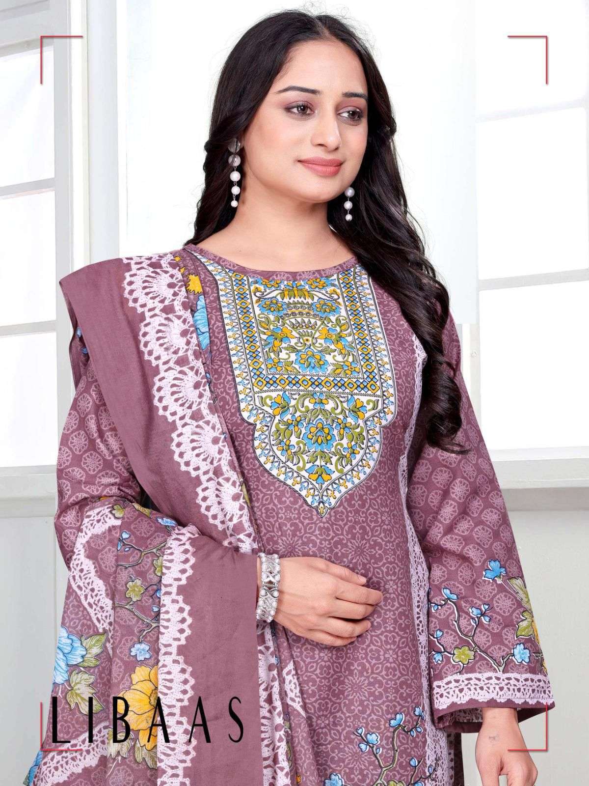 GANESHA LIBAAS VOL-03 PURE COTTON PRINTED PAKISTANI DRESSES-00201