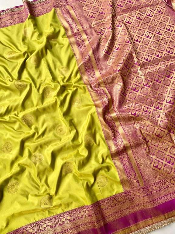 GOLDCOIN LACE BY ASLIWHOLESALE DESIGNER PURE SILK PRINTED SAREES-00282
