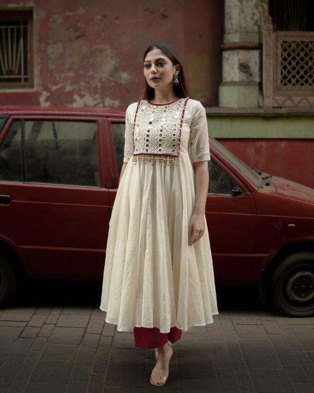 HIMANSHI VOL-877 BY ASLIWHOLESALE DESIGNER PURE COTTON EMBROIDERY DRESSES-00211