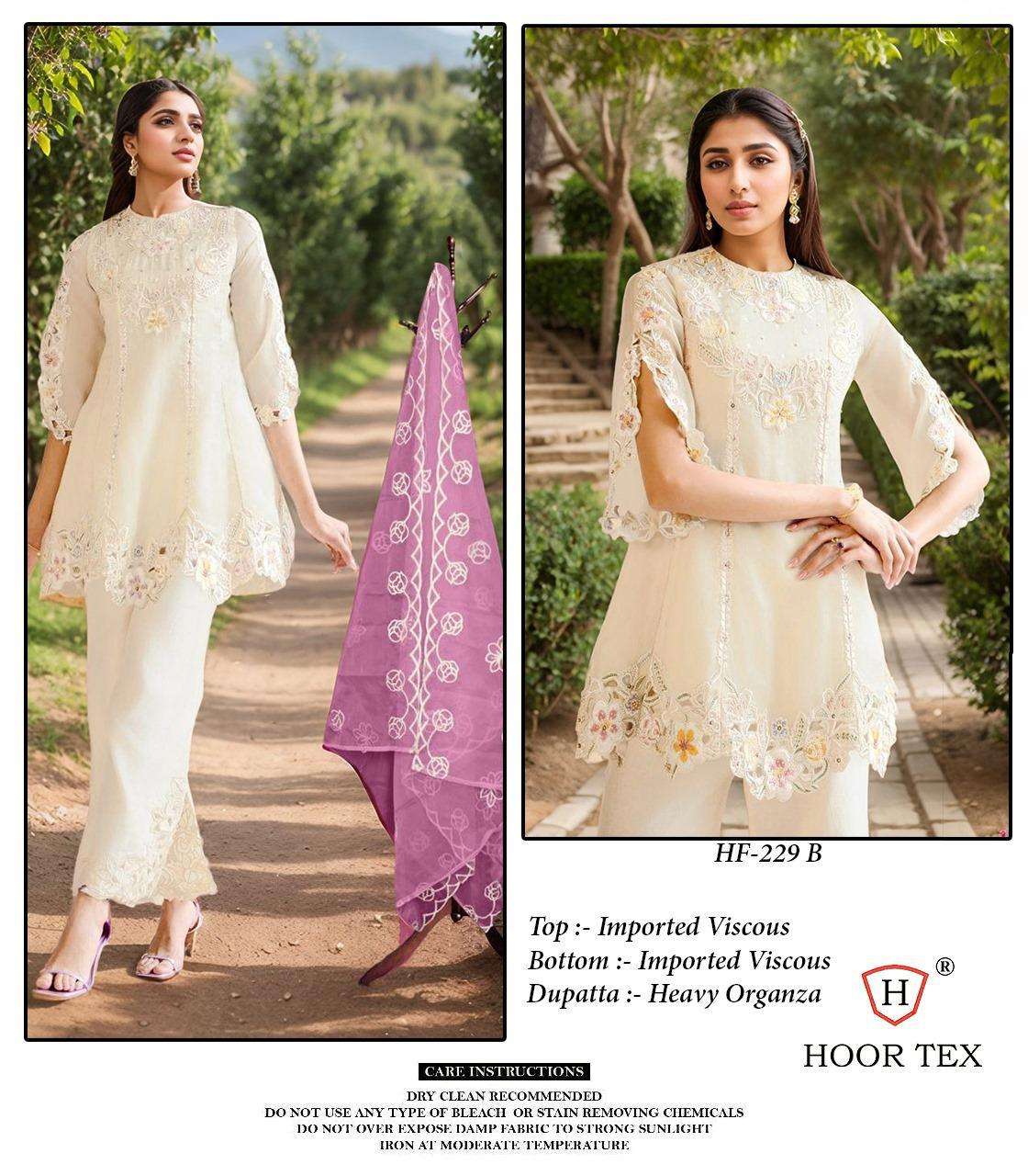 HOOR  TEX HF-229 PURE IMPORTED VISCOSE PAKISTANI DRESSES-00020
