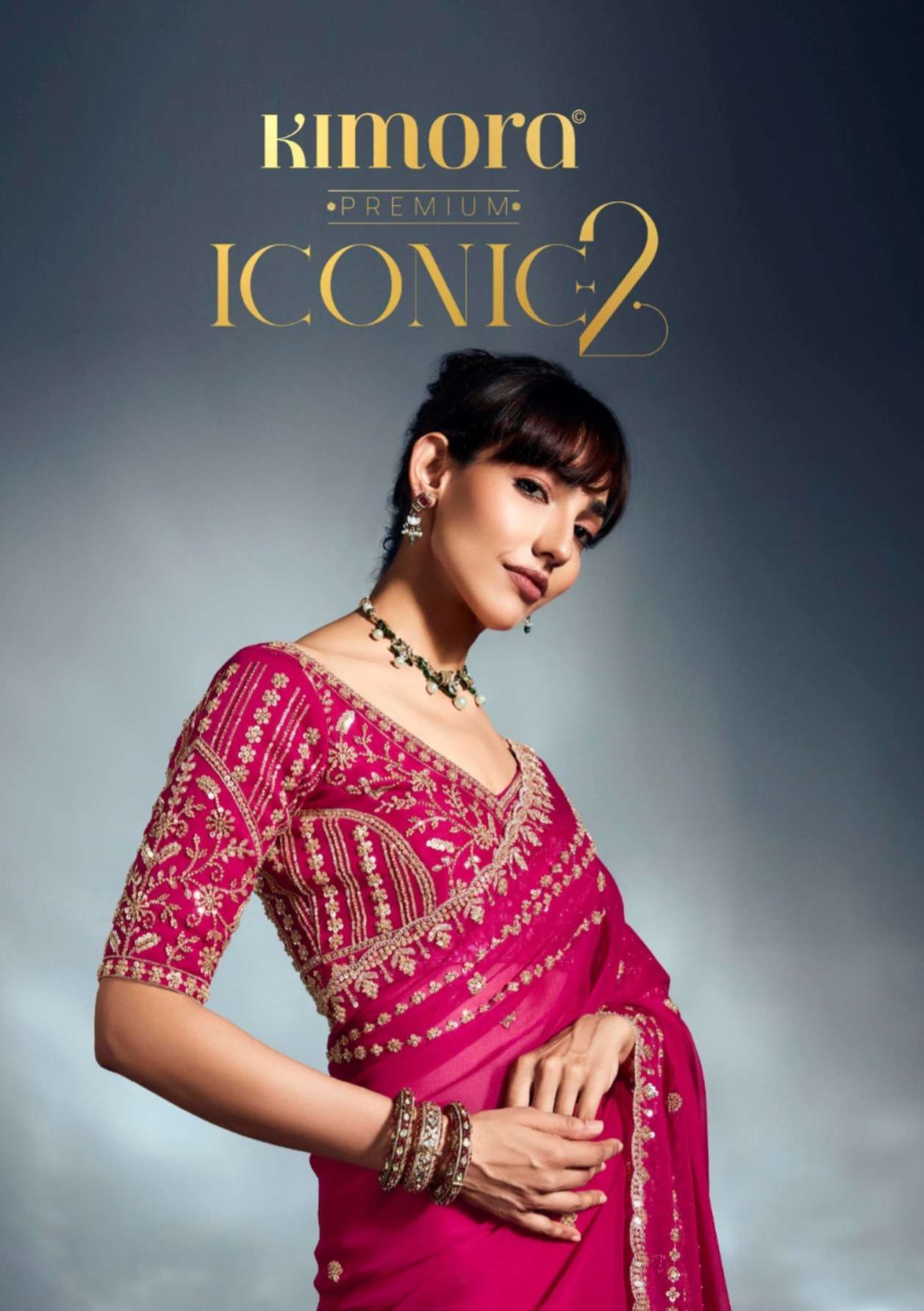 ICONIC VOL-02 BY ASLIWHOLESALE DESIGNER FANCY SEQUENCE SAREES-00137