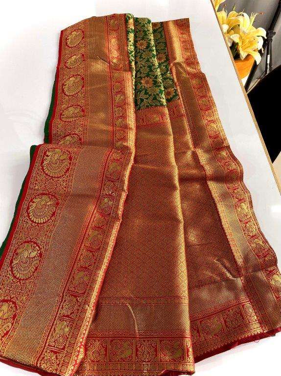 JIVIKA BY ASLIWHOLESALE DESIGNER PURE SILK SAREES-00282