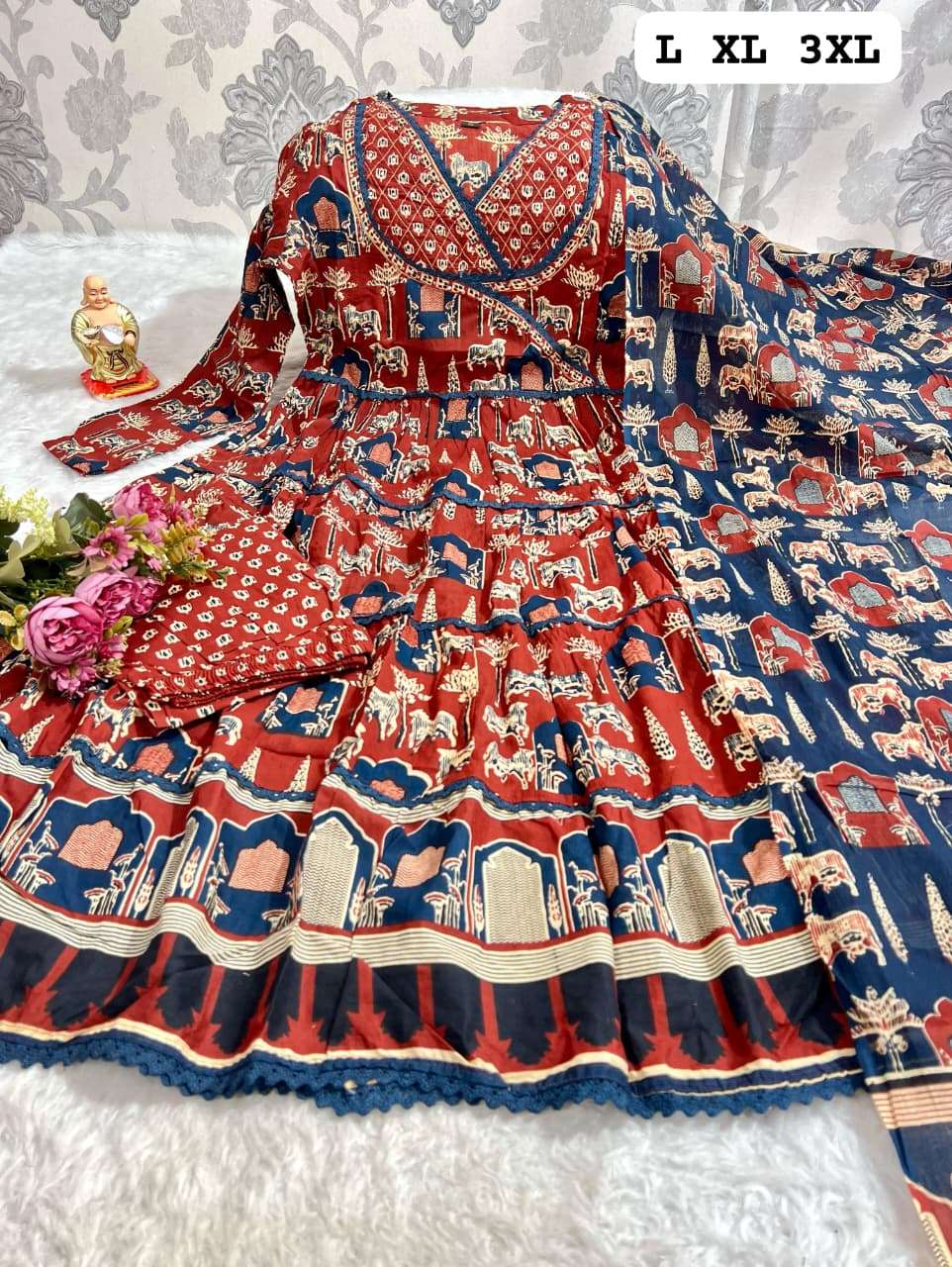 JYOTI VOL-291 BY ASLIWHOLESALE DESIGNER PURE COTTON EMBROIDERY DRESSES-00233