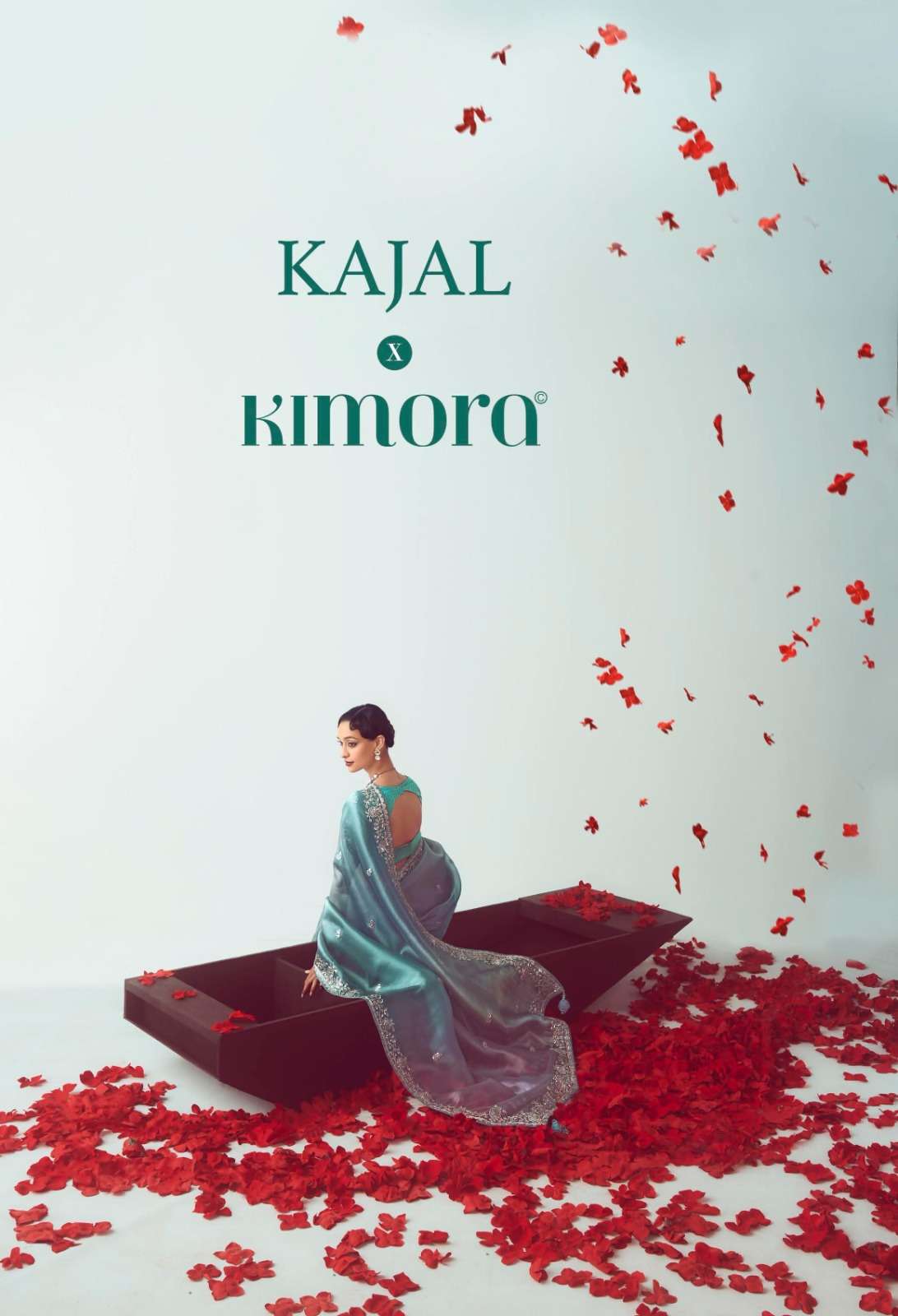 KAJAL VOL-17 BY ASLIWHOLESALE DESIGNER 5441 TO 5455 SERIES PURE FANCY EMBROIDERY SAREES-00137