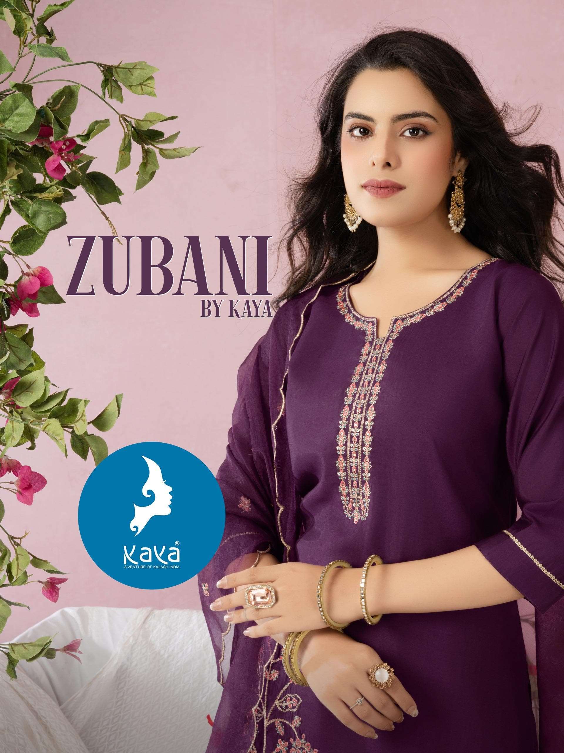 KAYA ZUBANI PURE ROMAN SILK DRESSES-00014