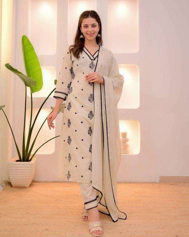 KHUSHI-2 BY ASLIWHOLESALE DESIGNER PURE VISCOSE EMBROIDERY DRESSES-00264
