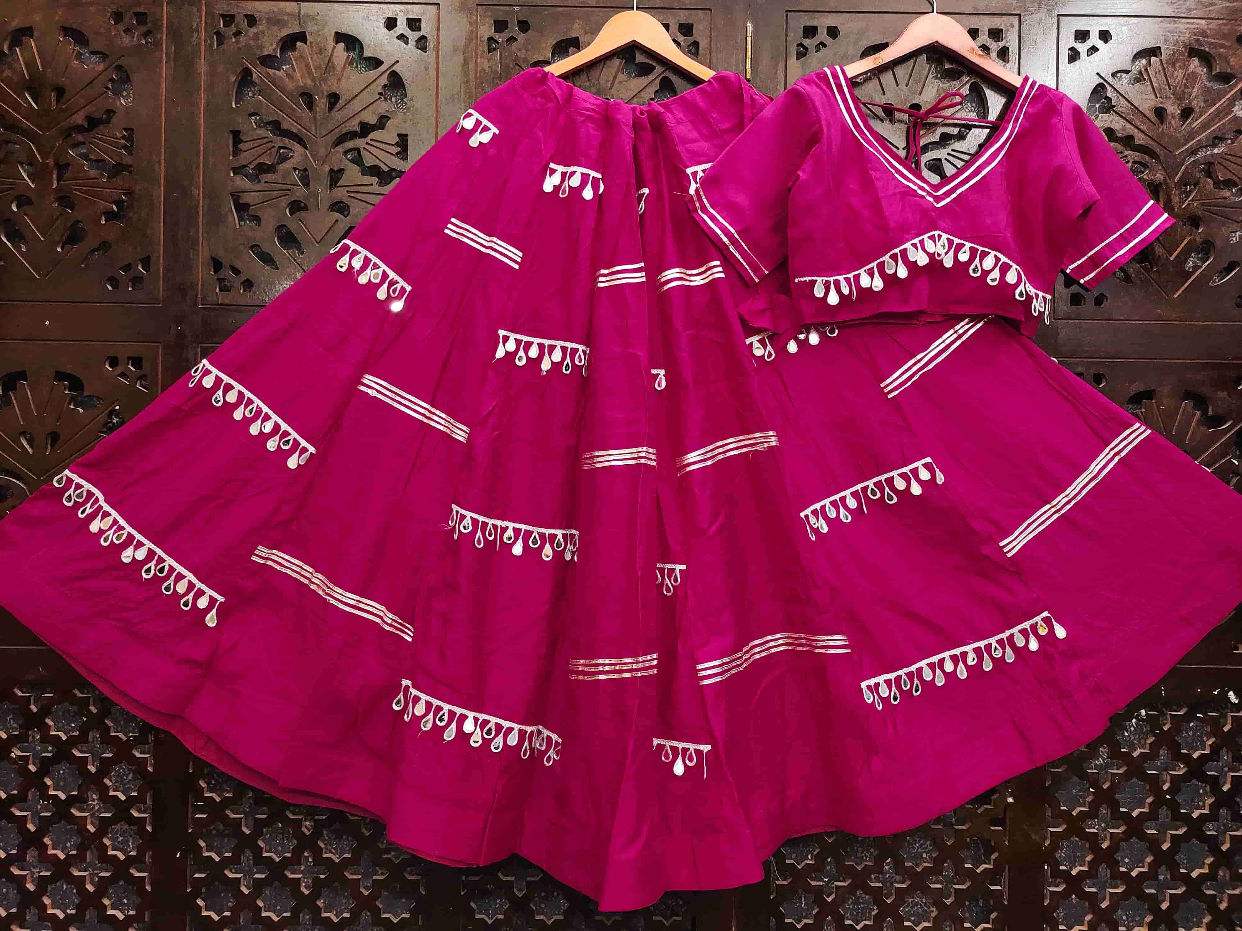 KIDS LEHENGAS VOL-28 BY ASLIWHOLESALE DESIGNER PURE ROMAN SILK EMBROIDERY PRINTED LEHENGAS-00029