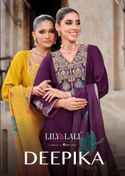 LILY AND LALI DEEPIKA 27221 TO 27224 SERIES PURE SILK DRESSES-00028