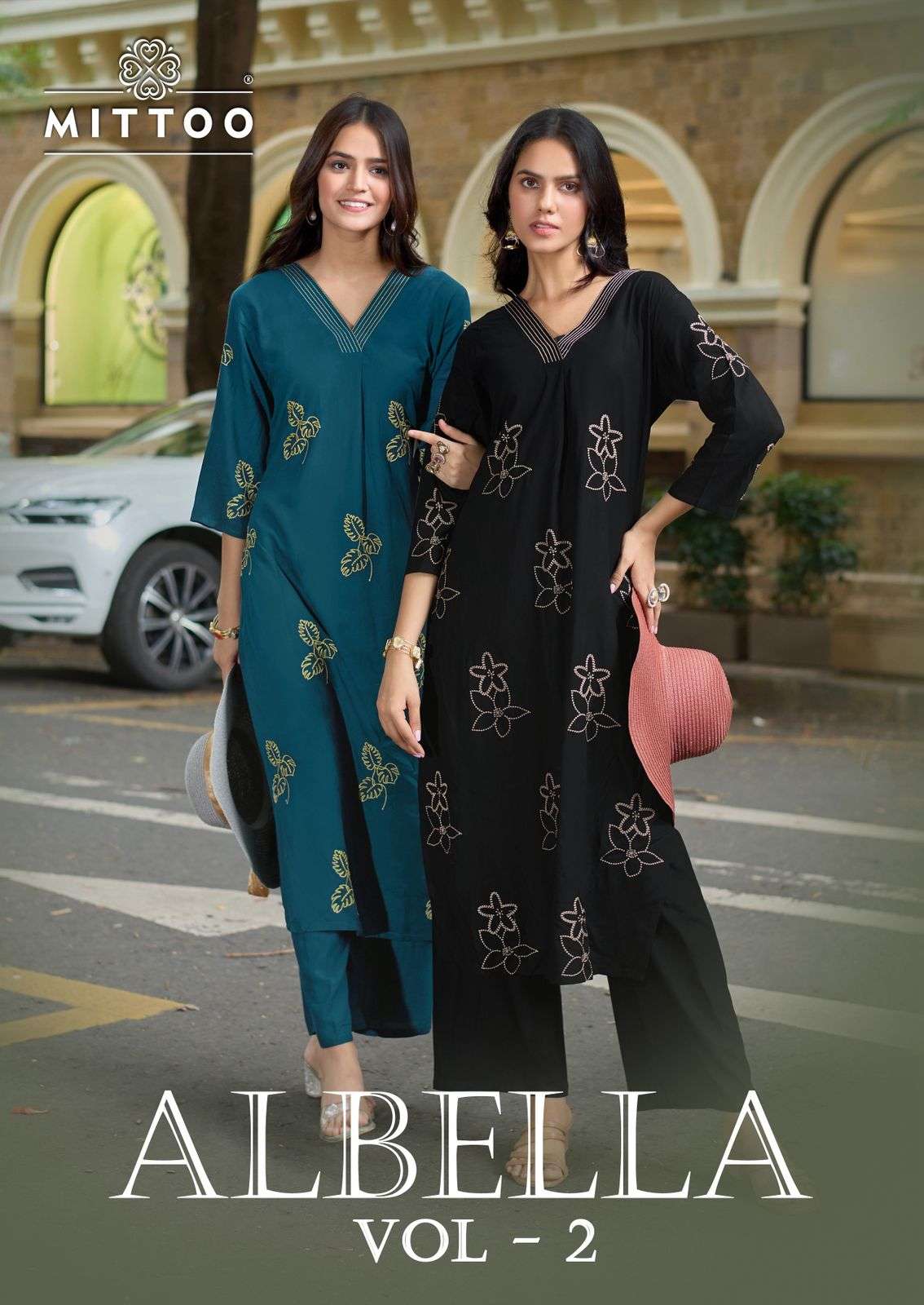 MITTOO ALBELLA VOL-02 PURE RAYON CO-ORD SET-00014