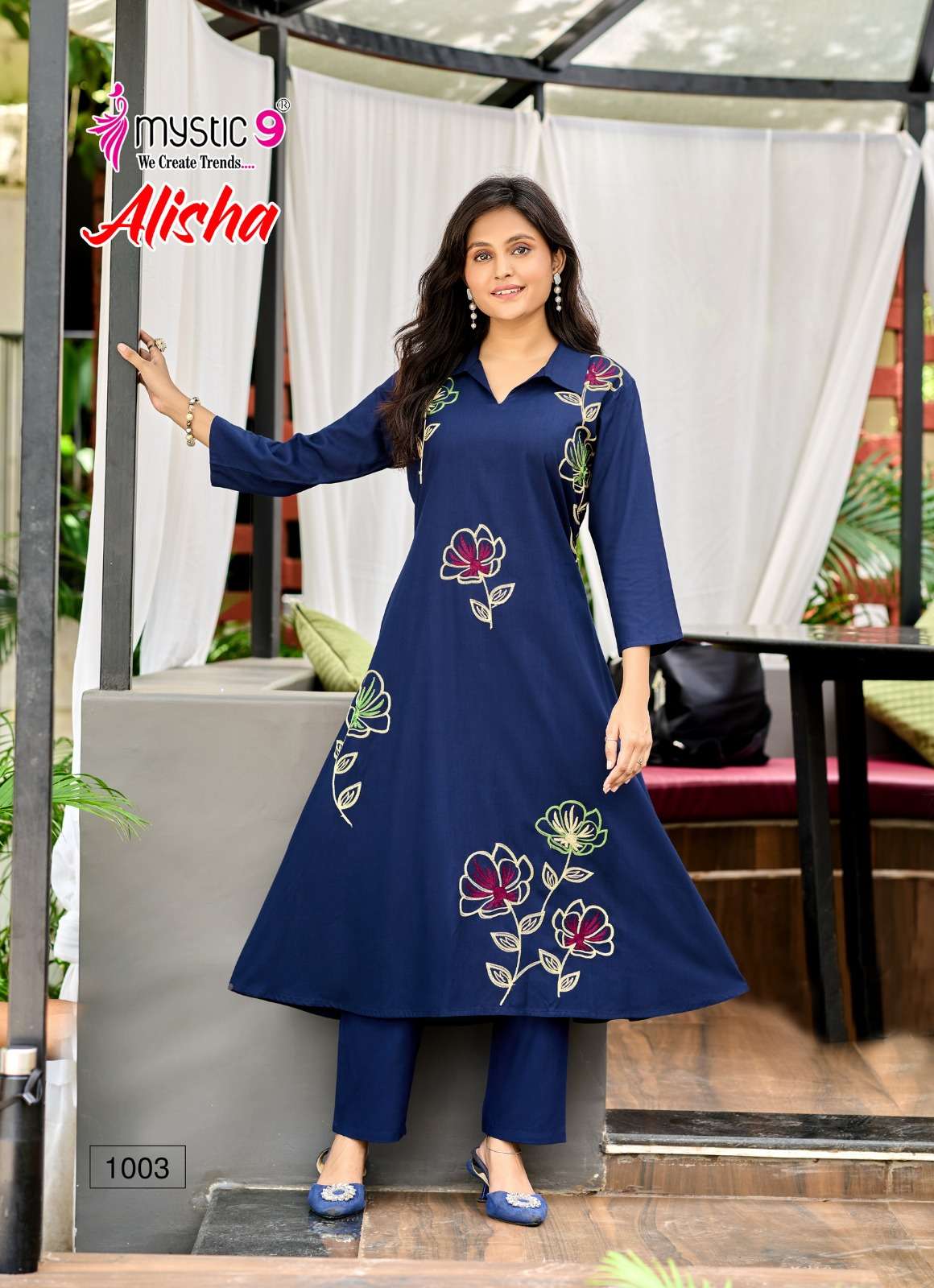 MYSTIC9 ALISHA VOL-01 PURE RAYON SULB CO-ORD SET-00140