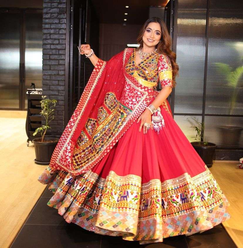 NAVAY VOL-37 BY ASLIWHOLESALE DESIGNER PURE DOLA SILK EMBROIDERY LEHENGAS-00294