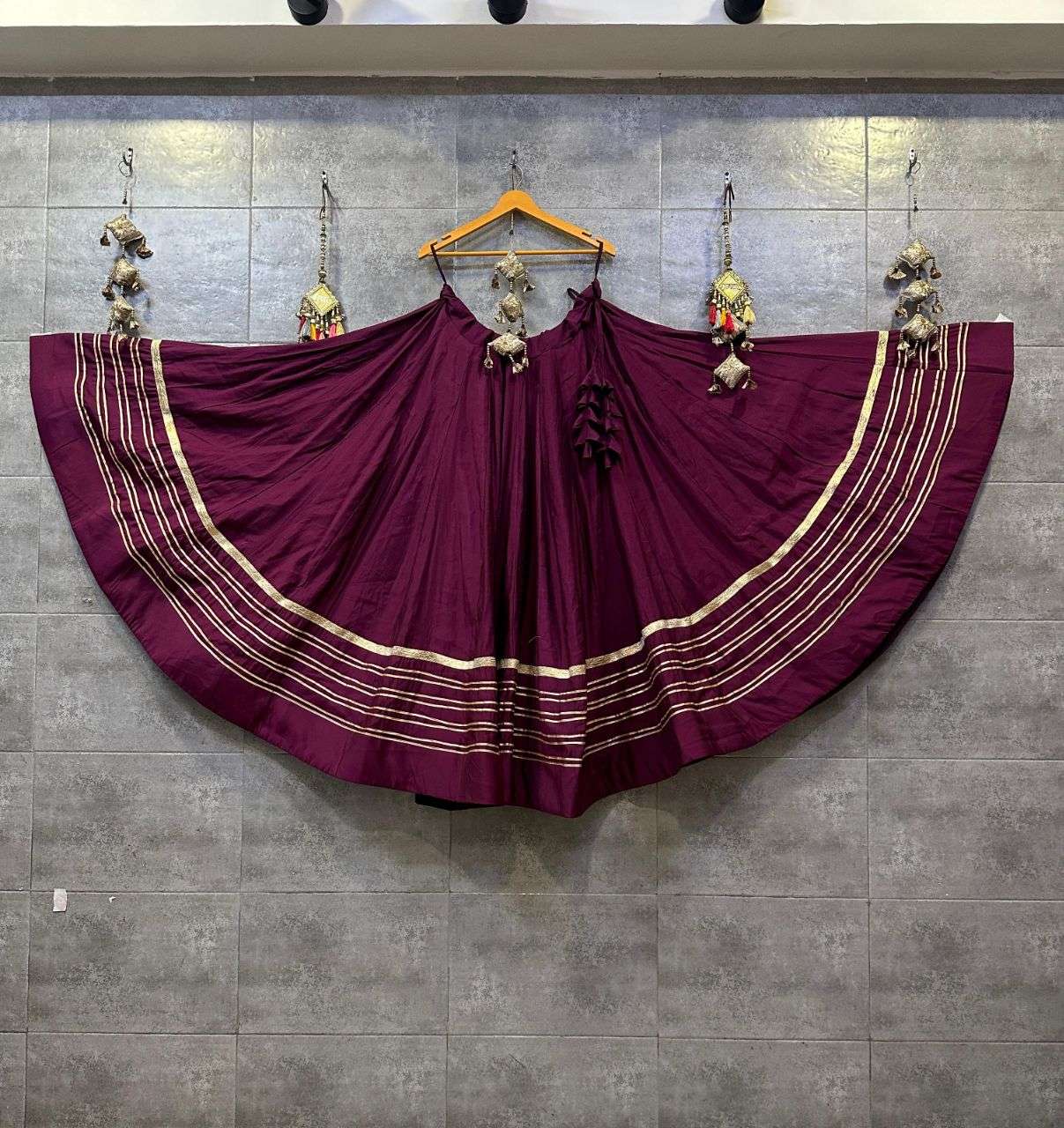 NAVYA VOL-18 BY ASLIWHOLESALE DESIGNER PURE RAYON COTTON EMBROIDERY LEHENGAS-00294