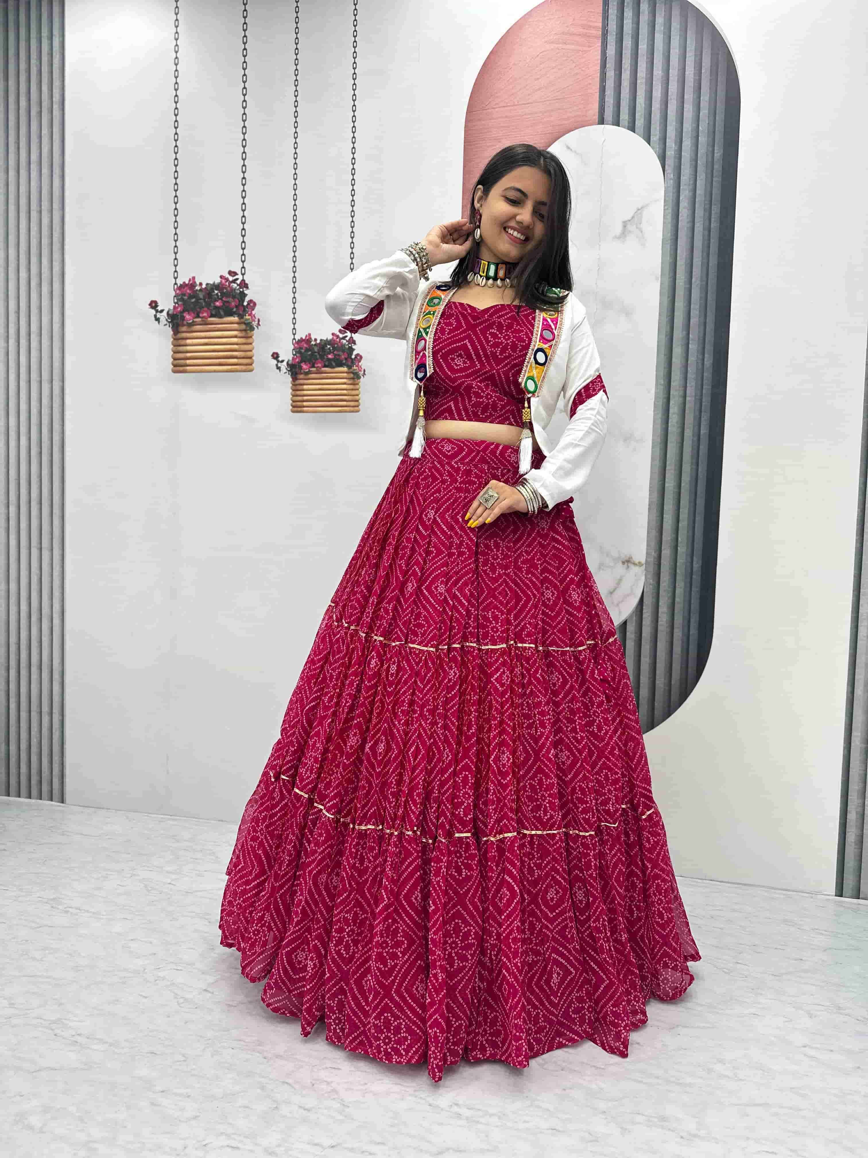 PC-N51 BY ASLIWHOLESALE DESIGNER PURE GEORGETTE EMBROIDERY LEHENGAS-00045