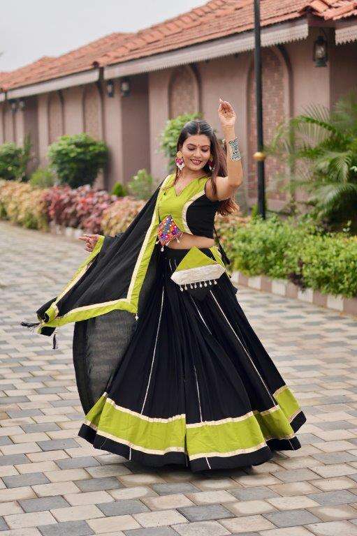 RM-124 BY ASLIWHOLESALE DESIGNER PURE COTTON LEHENGAS-00236