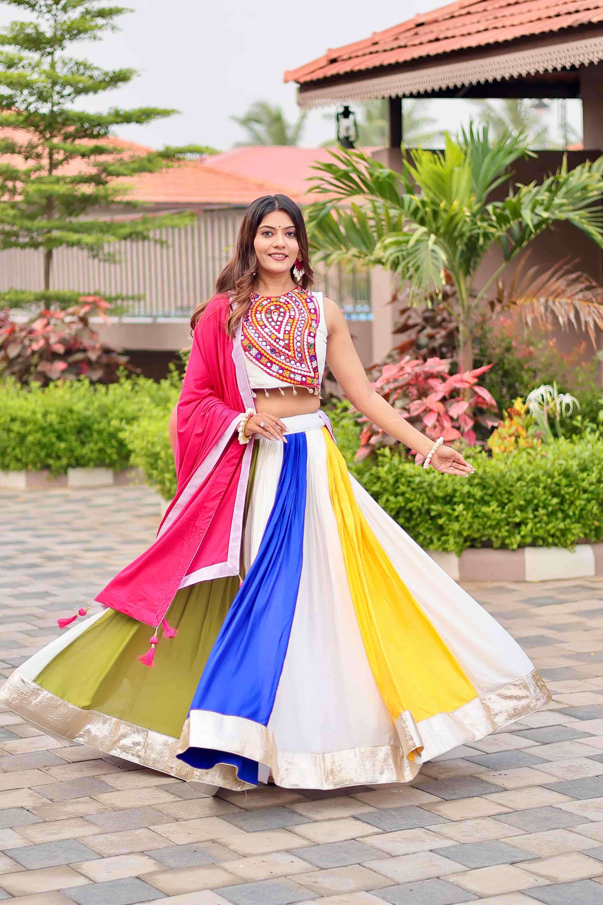 RM-132 BY ASLIWHOLESALE DESIGNER PURE COTTON EMBROIDERY LEHENGAS-00236