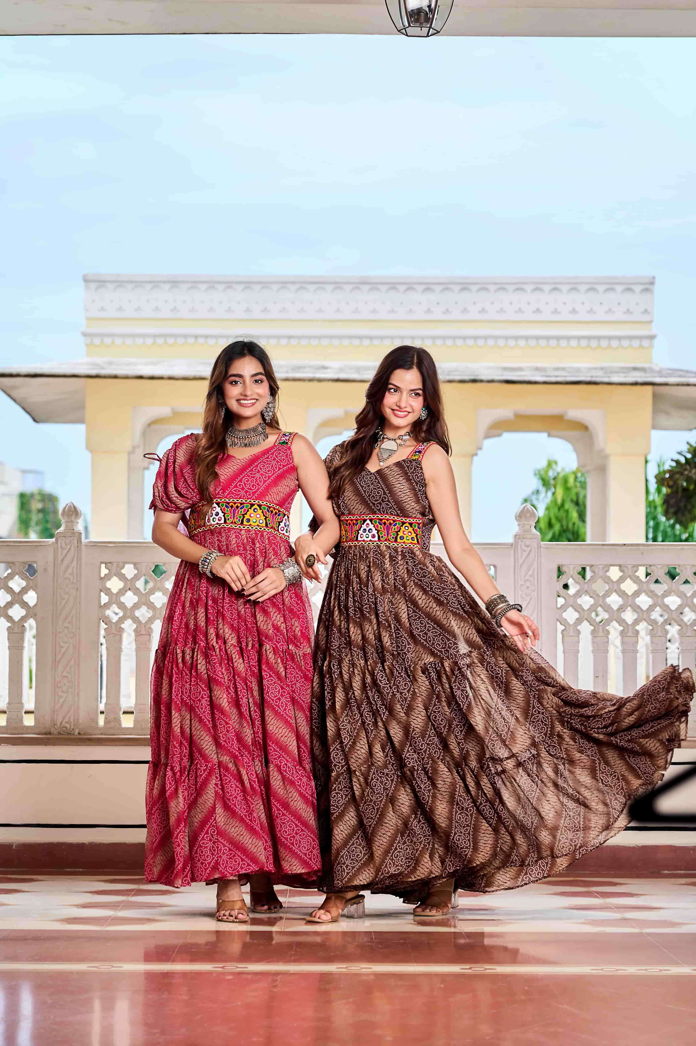 RM-136 BY ASLIWHOLESALE DESIGNER PURE GEORGETTE EMBROIDERY GOWNS-00236