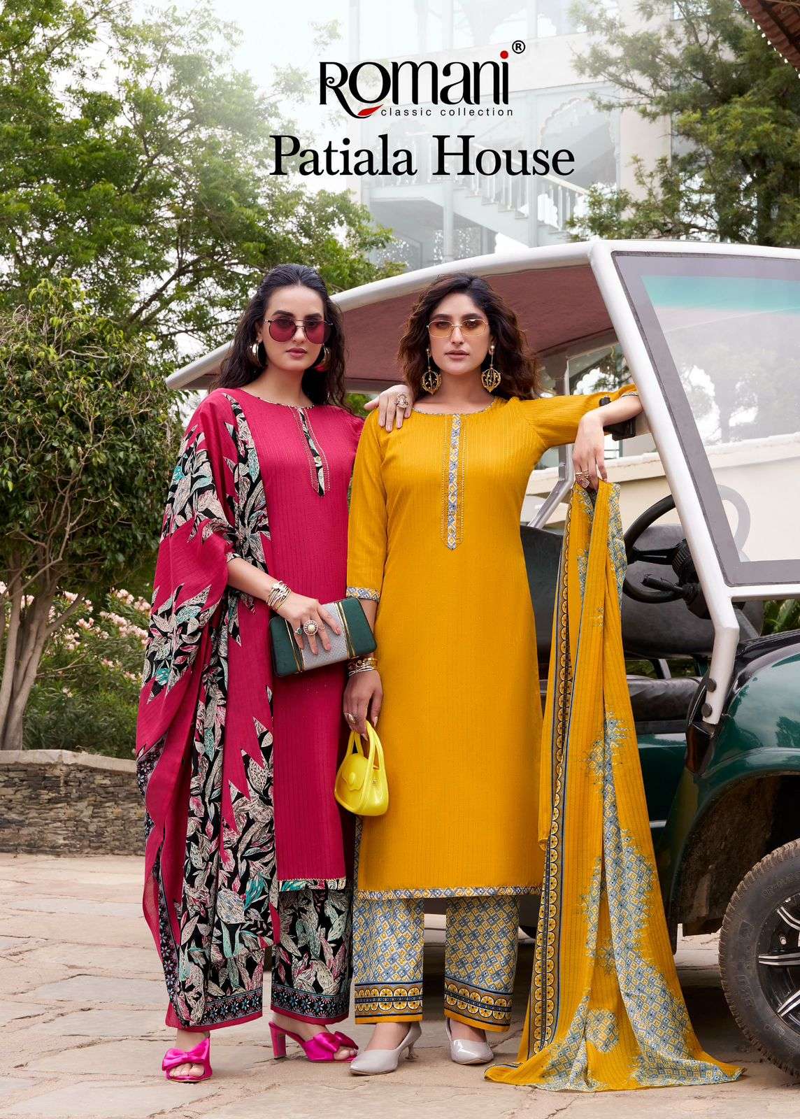 ROMANI PATIALA HOUSE PURE COTTON PRINTED PAKISTANI DRESSES-00201