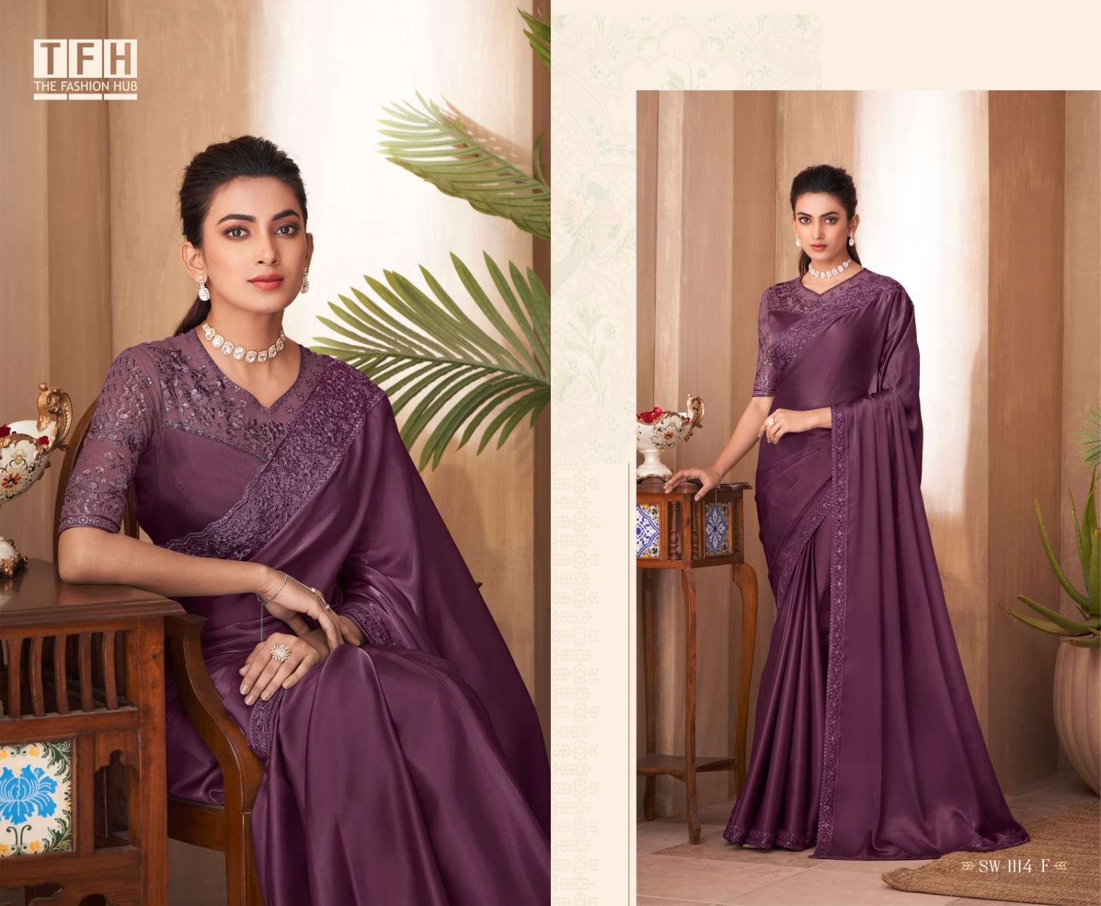 SANADAL WOOD 1114 PURE GAJI SILK SAREES-00004
