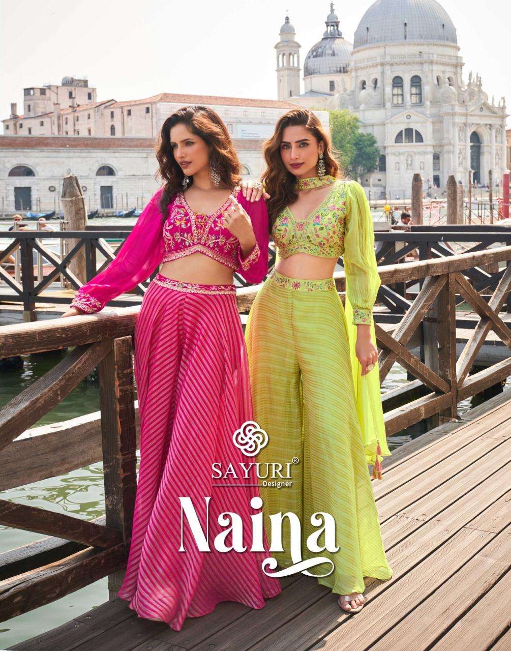 SAYURI NAINA PURE VISCOSE JACQUARD SILK DRESSES-00150