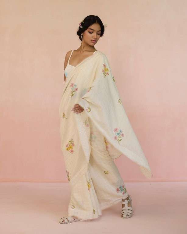 SC-NADIYAPAR BY ASLIWHOLESALE DESIGNER PURE LINEN PRINTED SAREES-00292