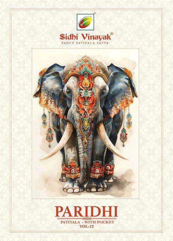SIDHI VINAYAK PARIDHI VOL-13 13001 TO 13012 SERIES PURE COTTON PRINTED DRESSES-00015