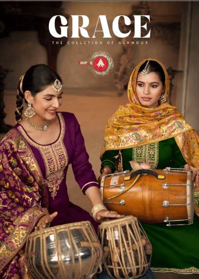 TRIPLE A GRACE 18131 TO 18136 SERIES PURE JAAM COTTON DRESSES-00028