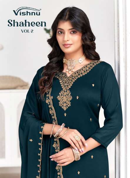 VISHNU SHAHEEN VOL-02 PURE RANGOLI BLOOMING DRESSES-00011