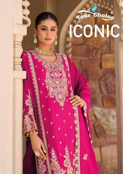YOUR CHOICE ICONIC PURE CHINON EMBROIDERY DRESSES-00028